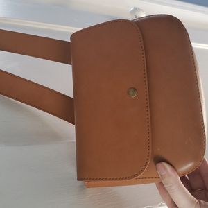 Joe Fresh Small Crossbody Saddle Bag